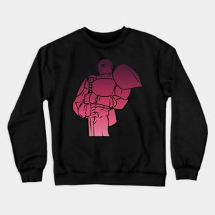 Knight Paladin (Doom Red): A Fantasy Design Crewneck Sweatshirt